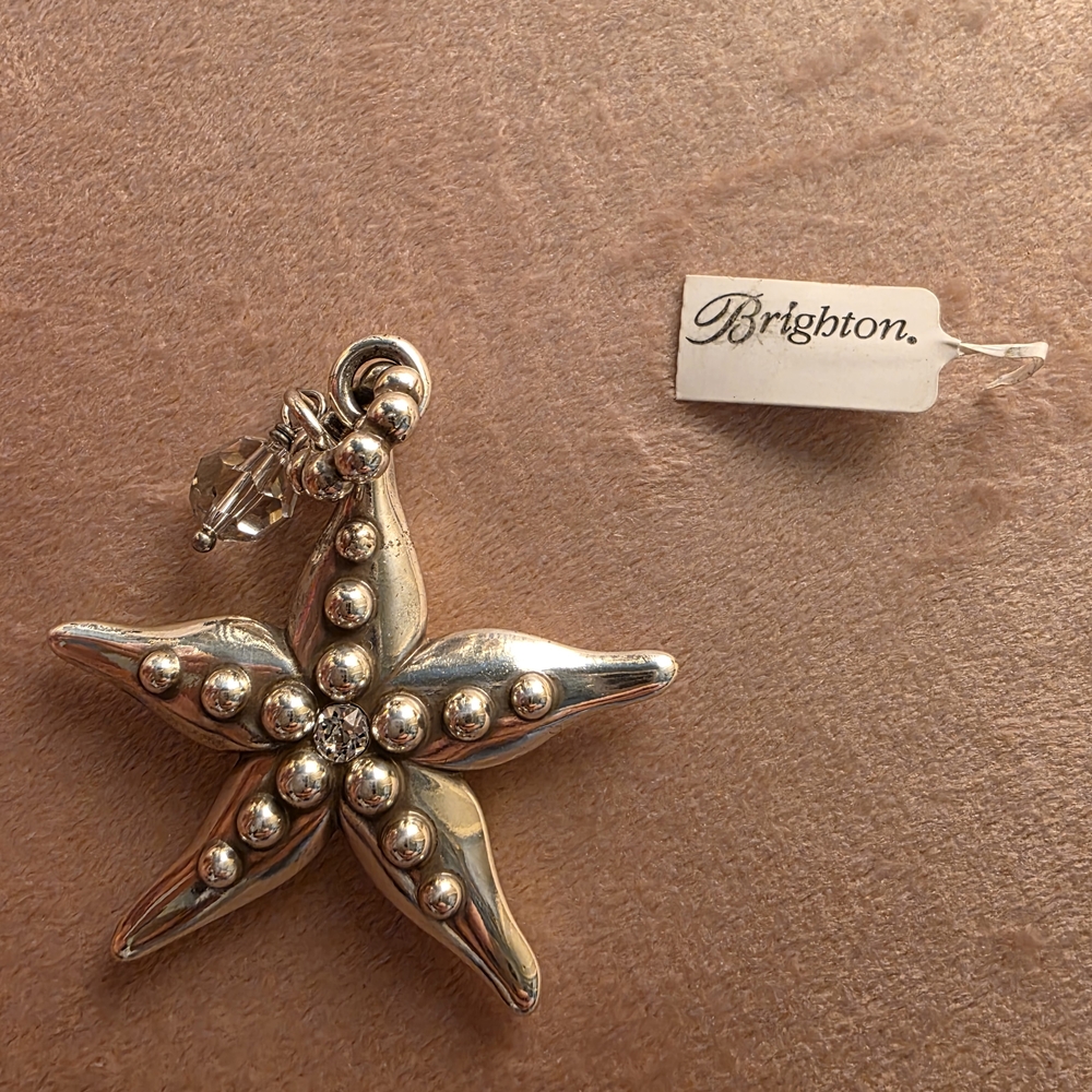 Brighton Silver Starfish Pendant